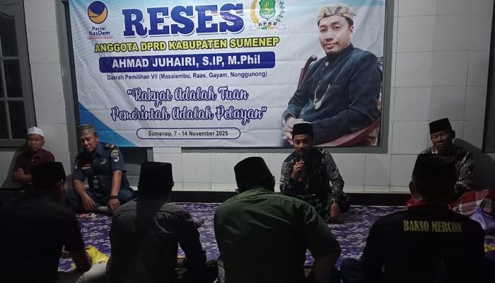 Lima Masalah Mendesak Mengemuka di Reses Ahmad Juhairi