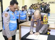 Transparansi Rekrutmen, Polres Sumenep Gelar Penandatanganan Pakta Integritas dan Pengambilan Sumpah