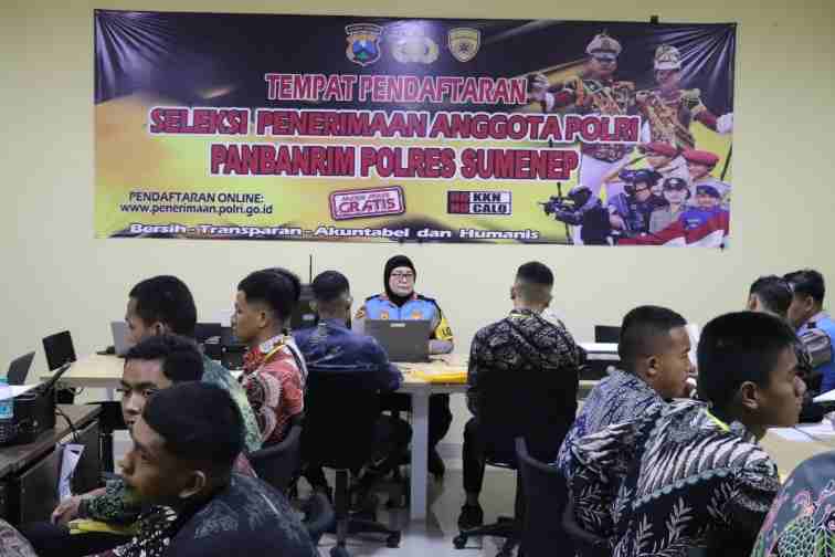 Rikmin Awal Bintara Brimob 2026, Polres Sumenep Pastikan Seleksi Bersih dan Transparan