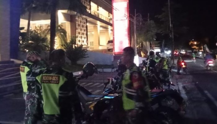 TNI Sisir Titik-Titik Vital Pamekasan, Patroli Malam Diperketat
