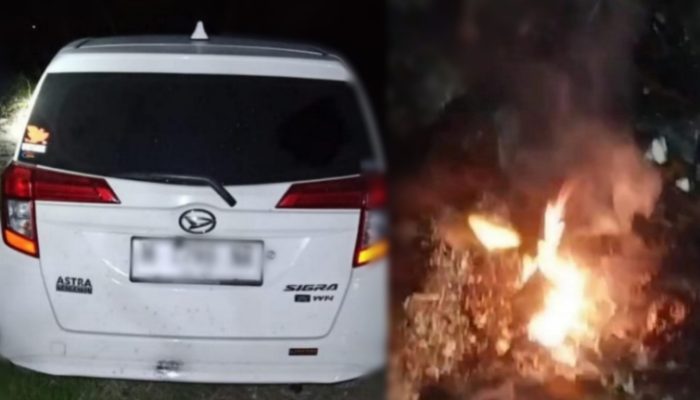 Gegerkan Warga Lesong Daya, Jasad Seorang Pria Tanpa Identitas Ditemukan Terbakar 