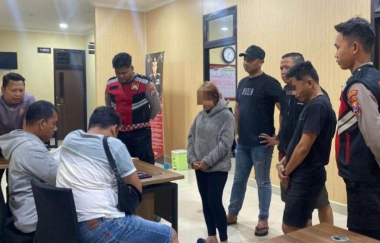 Samapta Sumenep Sergap Sepasang Muda-Mudi dan Barang Diduga Narkotika di Kamar Kos