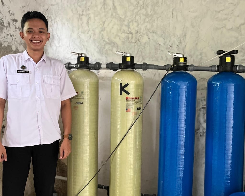 SPPG Al-Azhar Pasang Air RO Ozon, Jamin Keamanan Pangan Penerima Manfaat