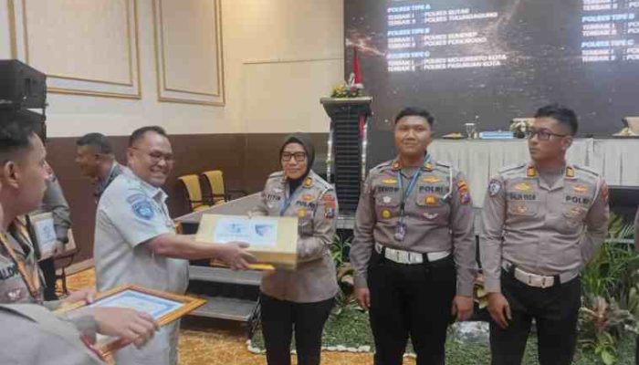 Satlantas Polres Sumenep Terbaik se-Jatim, Tekan Laka Lantas Triwulan III