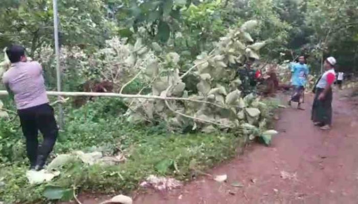 Puting Beliung Sapu Payudan Dundang, Atap Rumah dan Ponpes Rusak