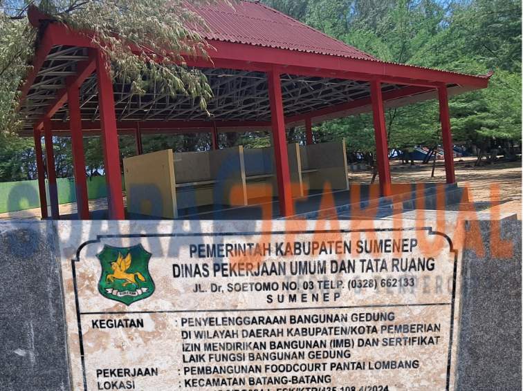 Bau Amis Proyek Foodcourt Pantai Lombang, Fungsi Pengawasan Dinilai "Mandul"
