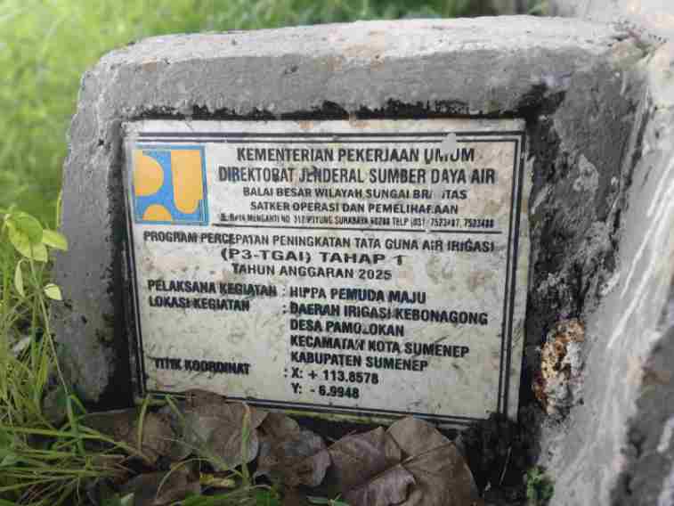 Irigasi Tanpa Sawah, Jejak APBN Rp195 Juta Mengundang Tanya