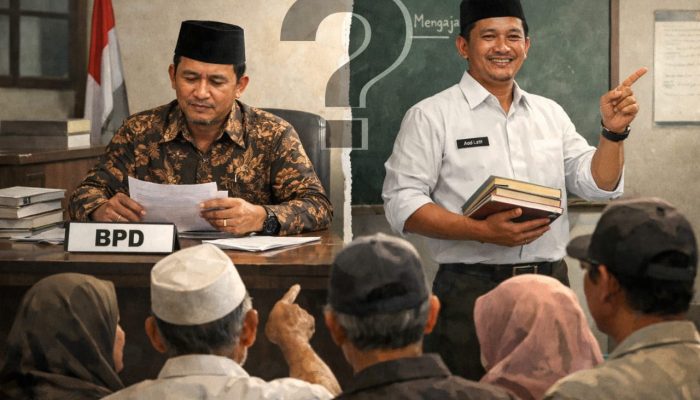 Diduga Rangkap Jabatan Ketua BPD Jaba’an Jadi Perhatian Warga