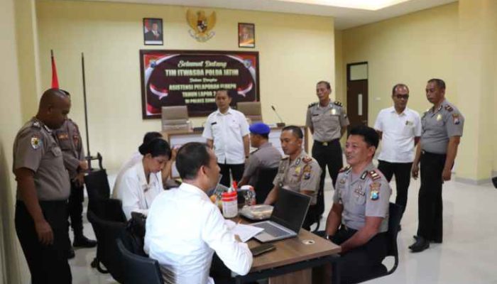 Itwasda Polda Jatim Turun ke Sumenep, Cek LHKPN Personel Polres