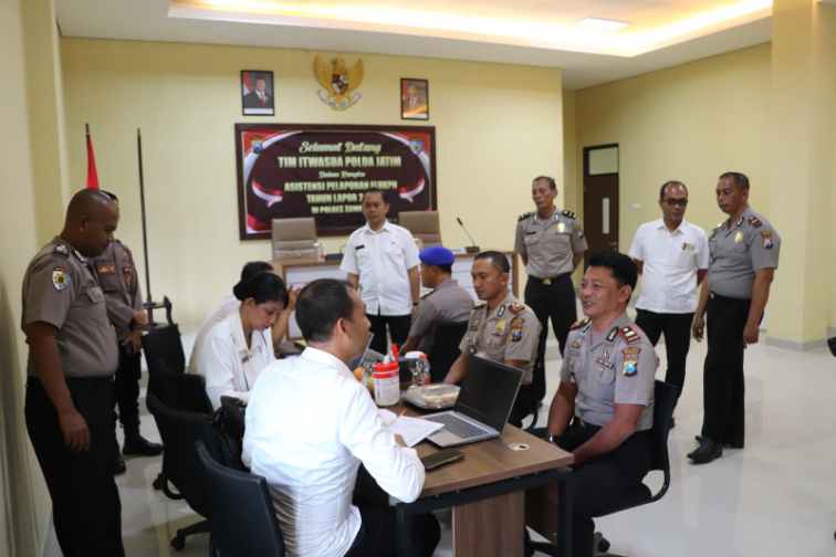 Itwasda Polda Jatim Turun ke Sumenep, Cek LHKPN Personel Polres