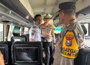 Jelang Arus Mudik, Satlantas Sumenep “Ramp Check” Angkutan Umum