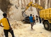 Rem Blong, Pick Up Masuk Jurang Tambang Ilegal di Pragaan, Sopir Tewas Seketika