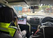 Mobil Incar Polres Sumenep Sisir Kota, Polantas Gencarkan Edukasi Tertib Lalu Lintas