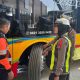 Pastikan Aman Saat Mudik, Satlantas Sumenep Uji Kelayakan Bus dan Angkutan Umum