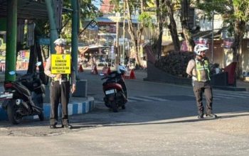 Polantas “Turun Jalan”, Sapa Warga Tak Terorganisir di Simpang Empat Sumenep