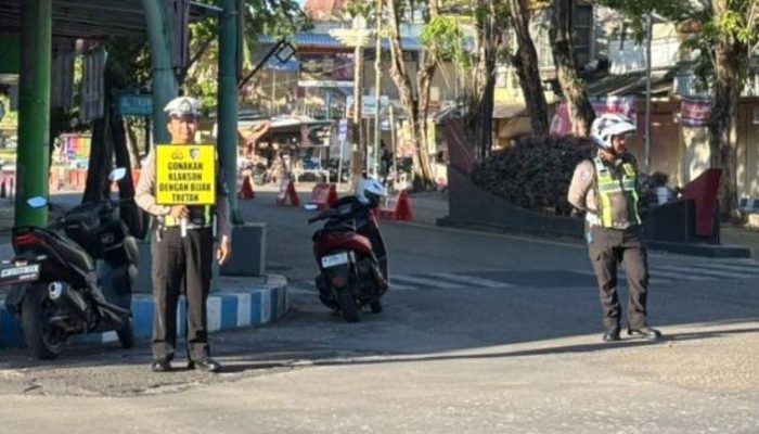 Polantas “Turun Jalan”, Sapa Warga Tak Terorganisir di Simpang Empat Sumenep