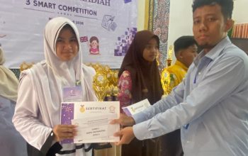 Tak Terkalahkan, Siswi SMP Luqman Al-Hakim Sumenep Juara 1 3 Smart Competition se-Madura