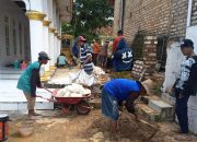 JSI Turun Tangan, Pagar dan Parkir Masjid di Manding Mulai Dibangun