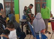 Babinsa Kawal Posyandu, Edukasi Cegah Stunting Digencarkan di Teja Barat