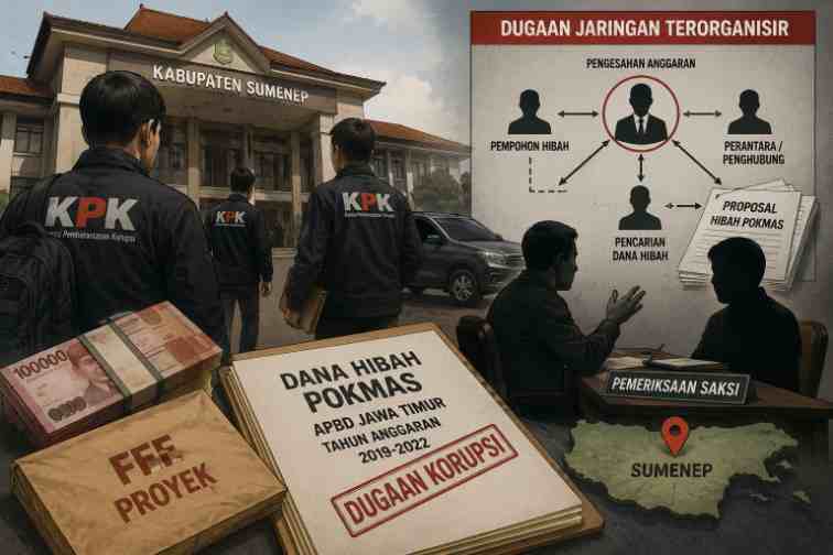 “KPK Mulai Masuk Sumenep” Sejumlah Saksi Dipanggil di Polres, Kasus Dana Hibah Pokmas Jatim Kian Panas
