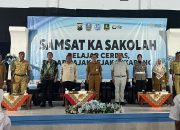 Samsat Ka Sakolah Masuk SMAN 1 Kalianget, Satlantas Sumenep Tanamkan Taat Pajak dan Tertib Lalu Lintas Sejak Dini