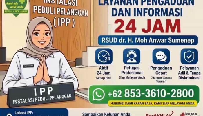 Keluhan Jangan Langsung Viral, RSUD Moh Anwar Buka Jalur Aduan 24 Jam