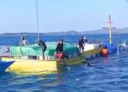 Hantam Karang, KM LA RISKY Tenggelam di Perairan Kangean