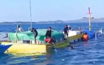Hantam Karang, KM LA RISKY Tenggelam di Perairan Kangean
