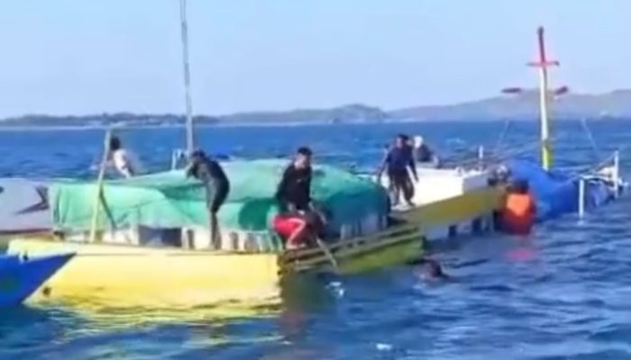 Hantam Karang, KM LA RISKY Tenggelam di Perairan Kangean
