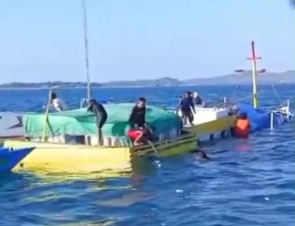 Hantam Karang, KM LA RISKY Tenggelam di Perairan Kangean