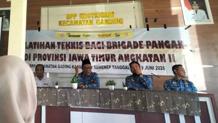 DKPP Sumenep Perkuat Brigade Pangan untuk Dukung Swasembada