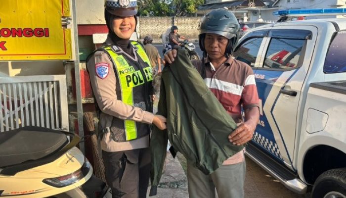 Lewat Polantas Menyapa, Satlantas Sumenep Edukasi Pengguna Jalan